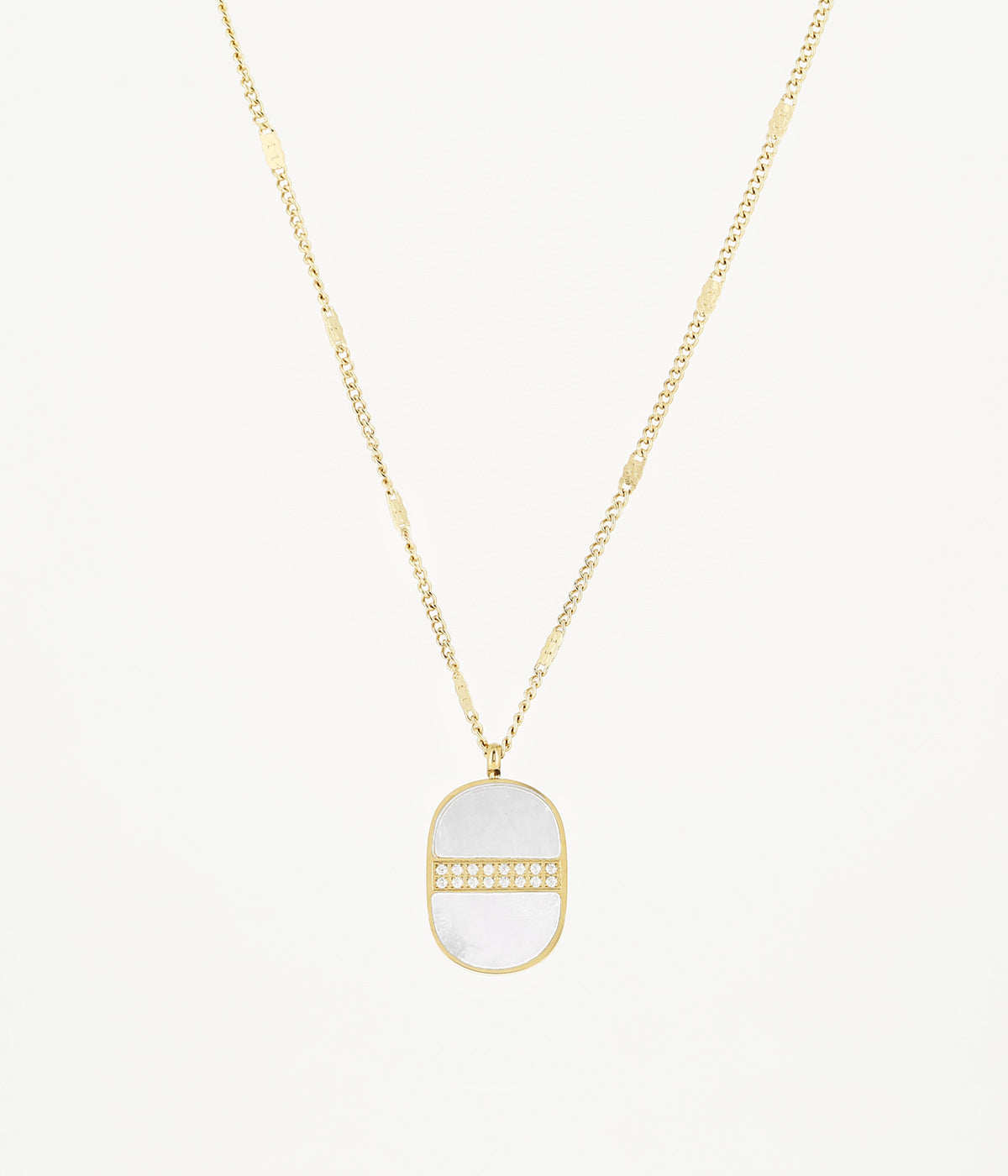 Collier Nadia (Acier doré)
