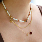Collier Muccia (Acier doré)