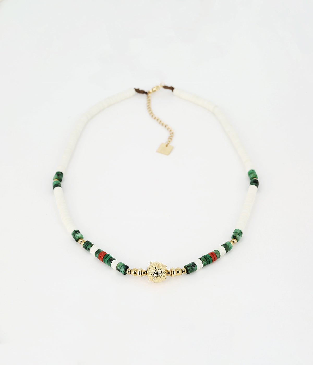 Collier Salvatore  (Acier doré)