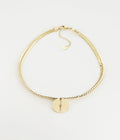 Collier Rennie (Acier doré)