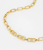 Collier Délia (Acier doré)