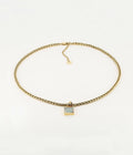 Collier Tram (Acier doré)