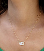 Collier Paige (Acier doré)