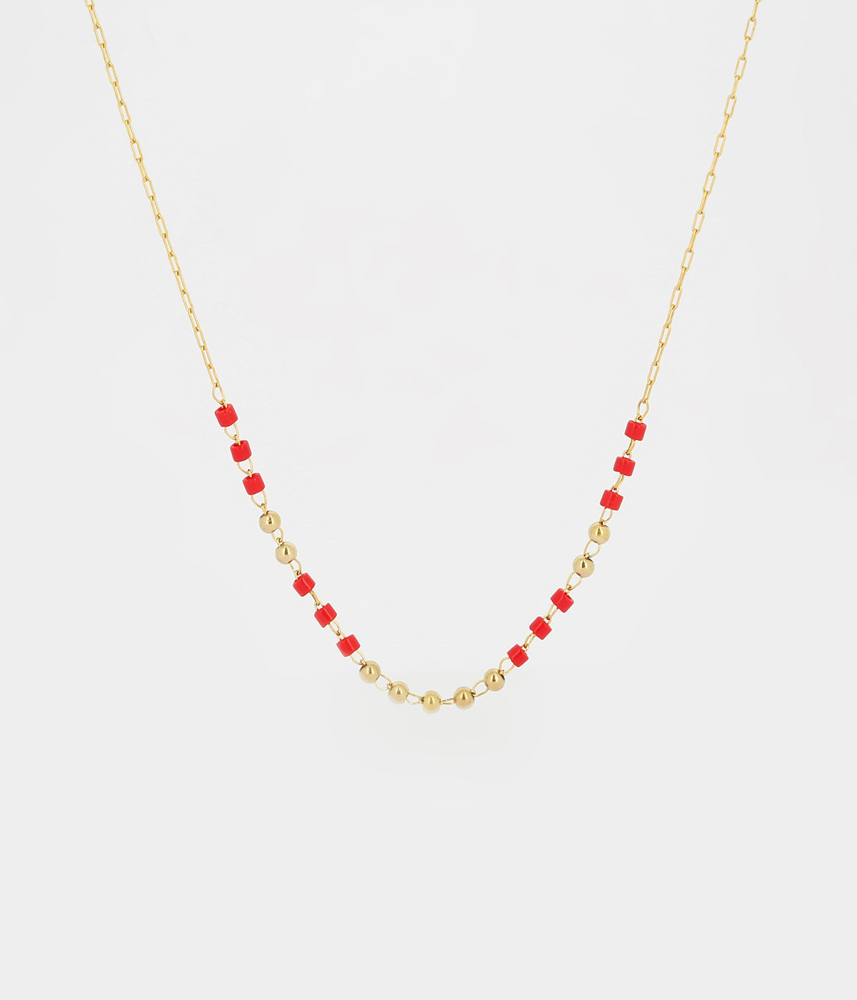 Collier Prudence (Acier doré)
