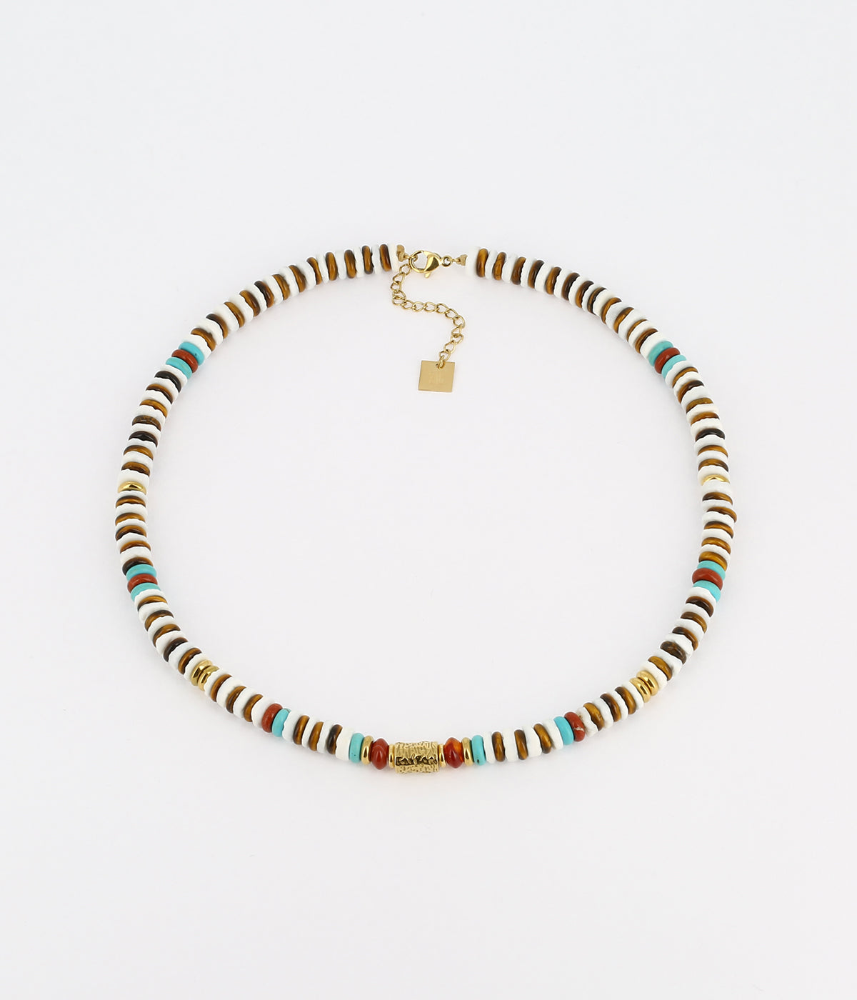 Collier Kishi (Acier doré)