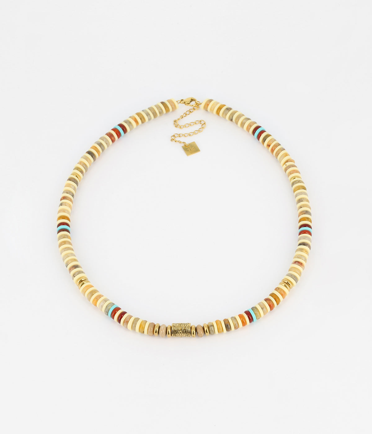 Collier Kishi (Acier doré)