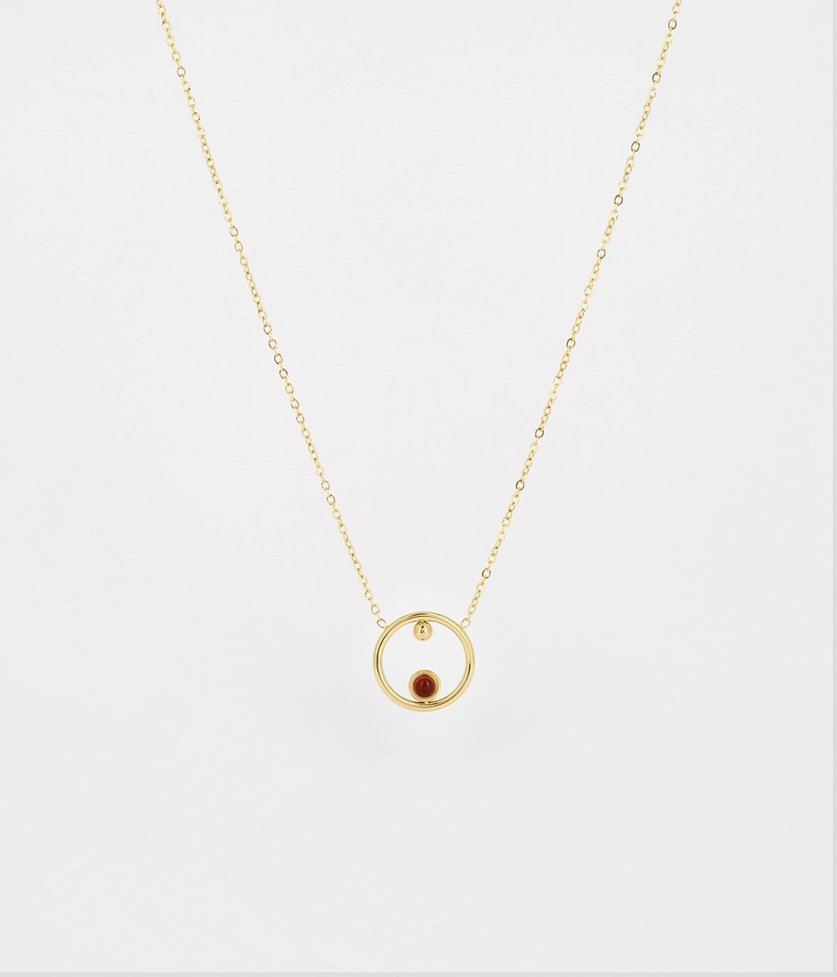 Collier Angie (Acier doré)