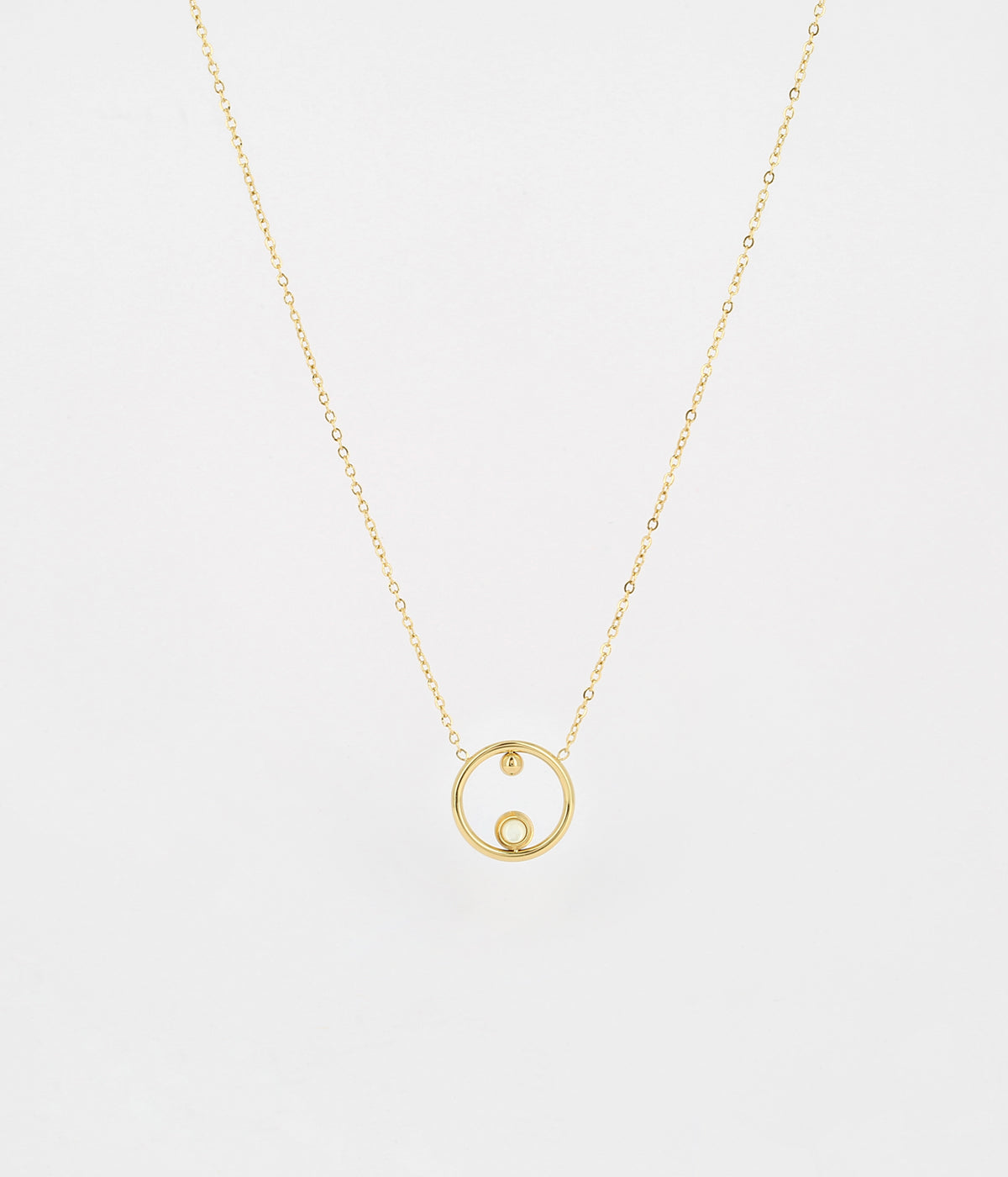 Collier Angie (Acier doré)