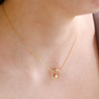 Collier Angie (Acier doré)