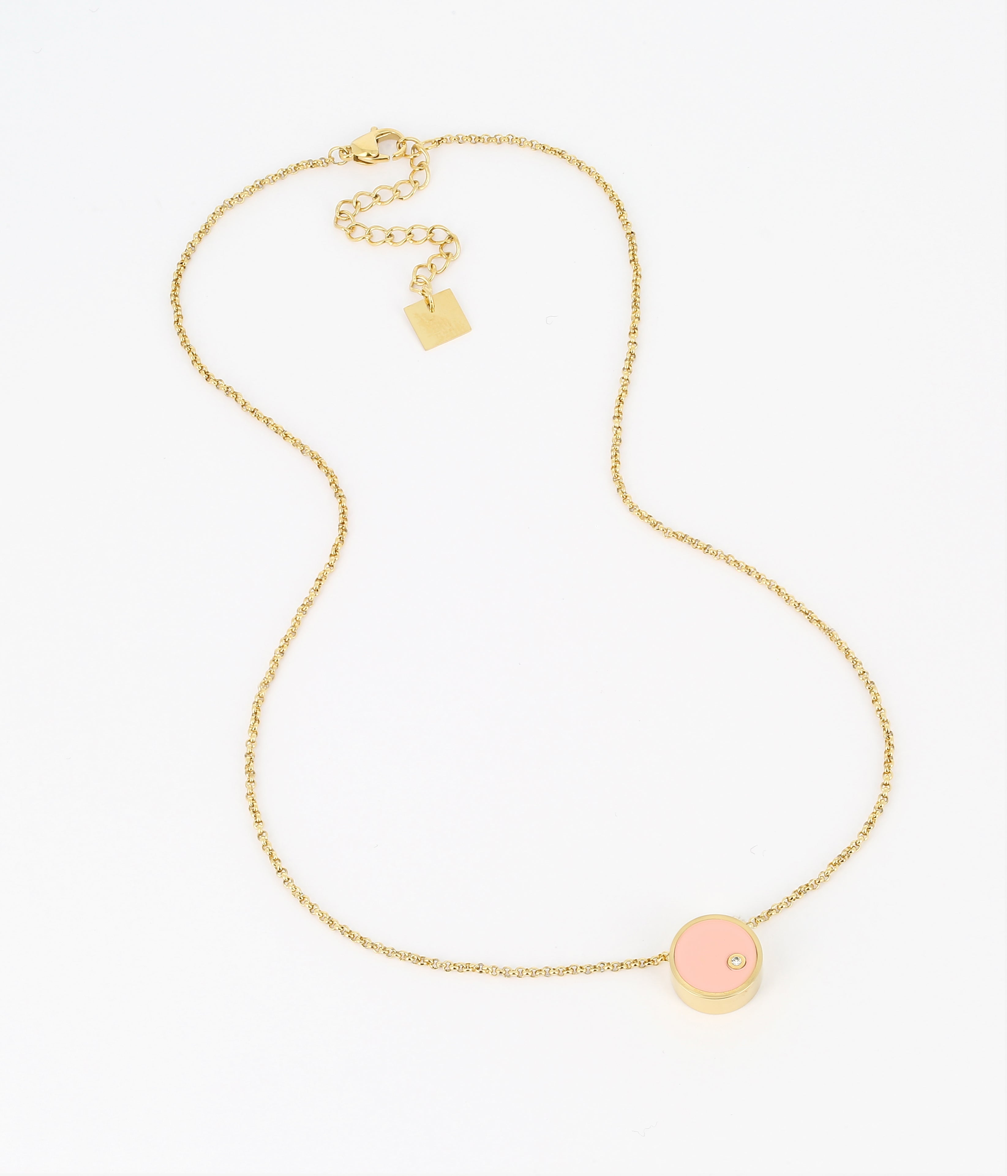 Collier Bénédicte (Acier doré)