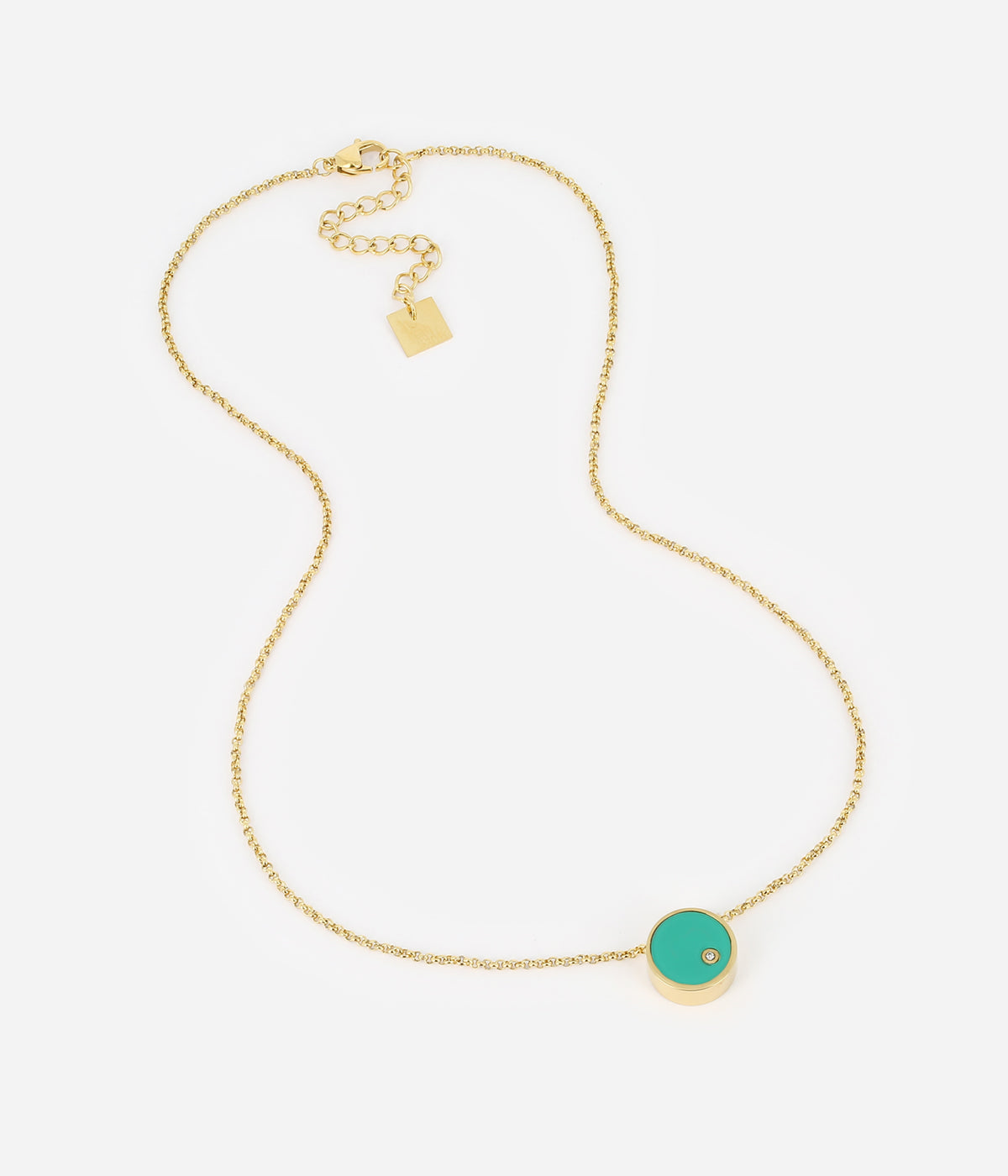 Collier Bénédicte (Acier doré)