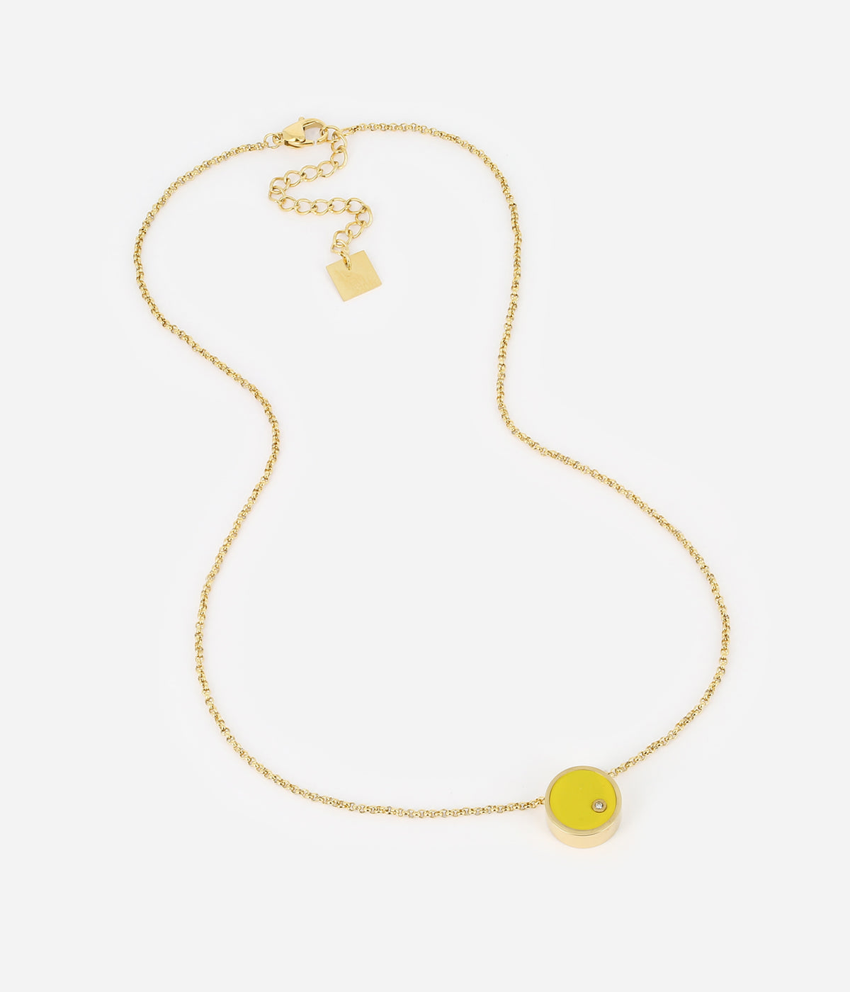 Collier Bénédicte (Acier doré)