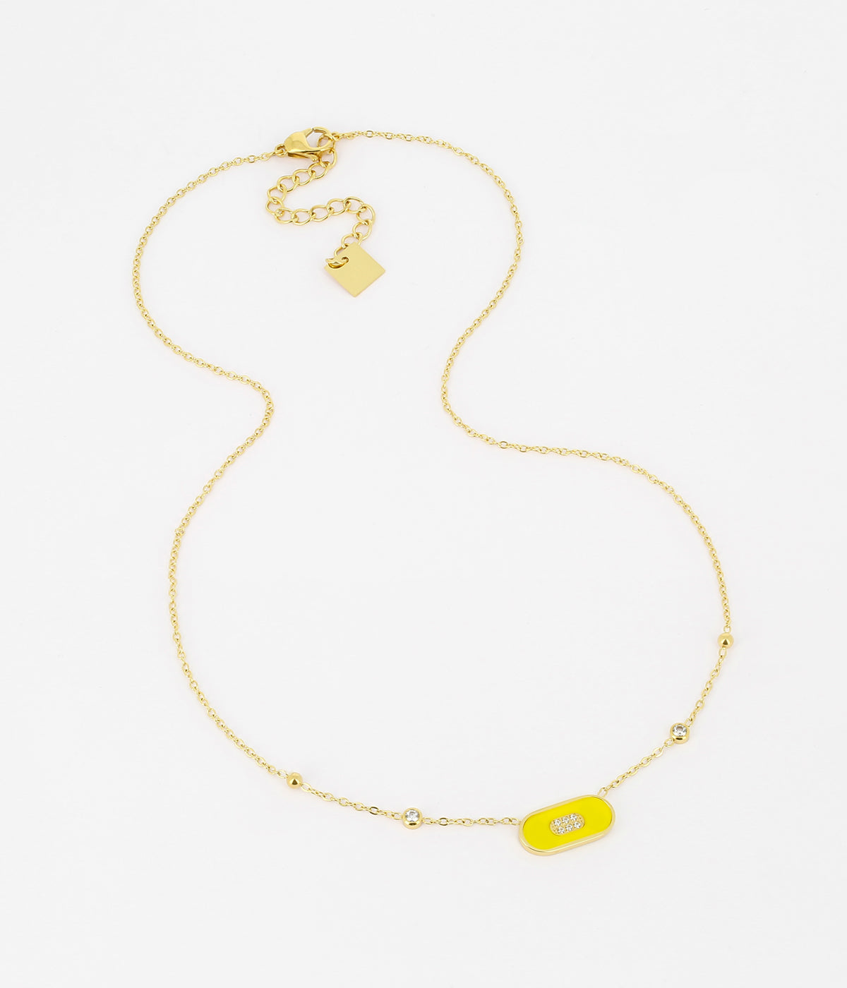 Collier Victoire (Acier doré)
