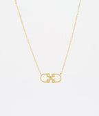 Collier Mathilda (Acier doré)