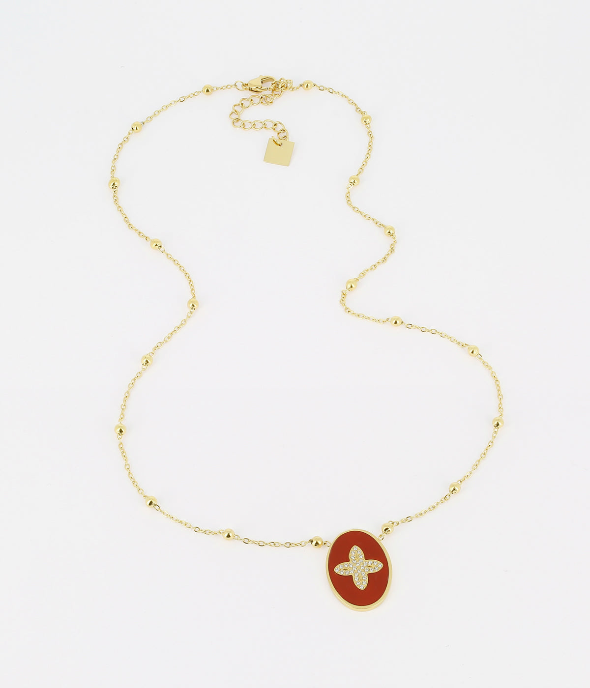 Collier Mathias (Acier doré)