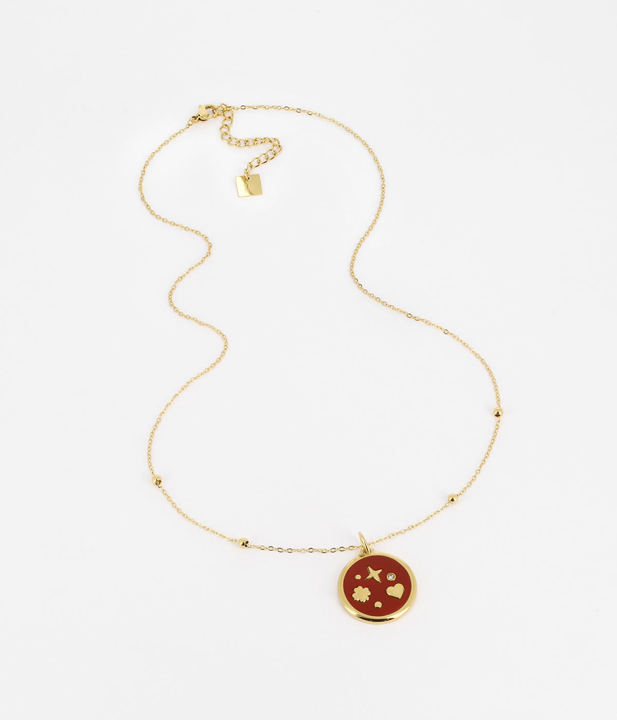 Collier Ano Liosia (Acier doré)