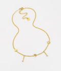 Collier Amira (Acier doré)