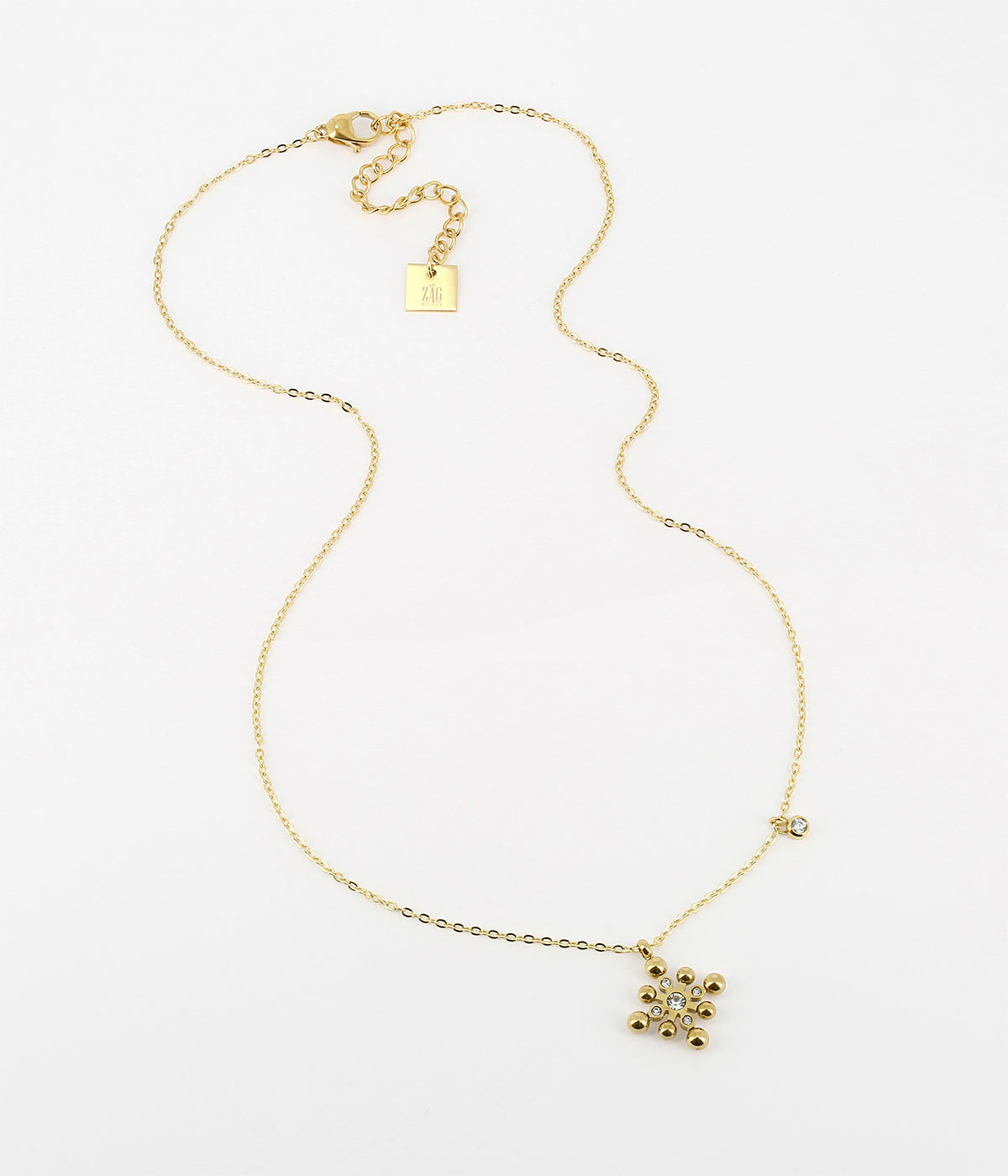 Collier Clara (Acier doré)