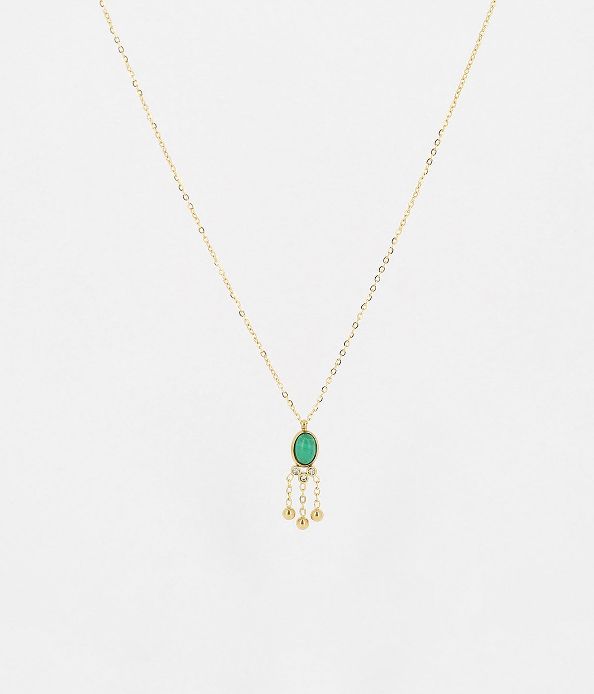 Collier Séville (Acier doré)