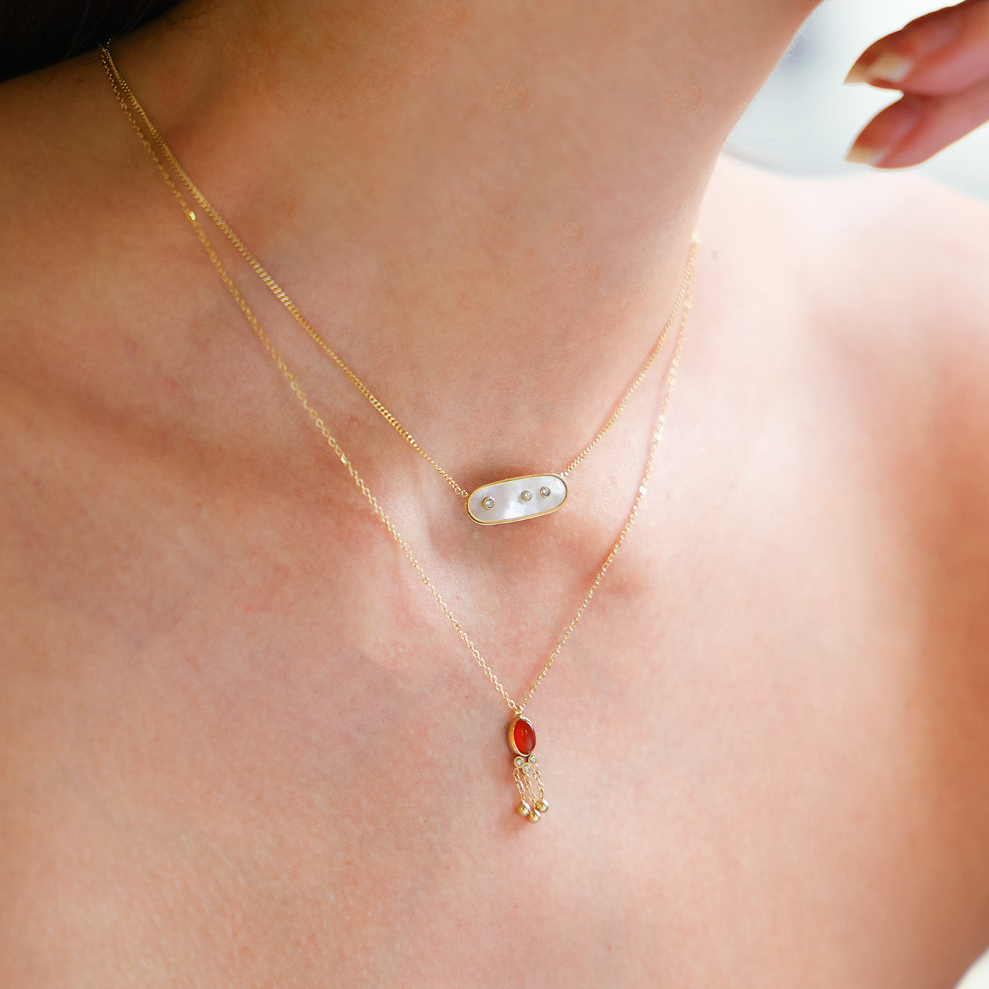 Collier Séville (Acier doré)