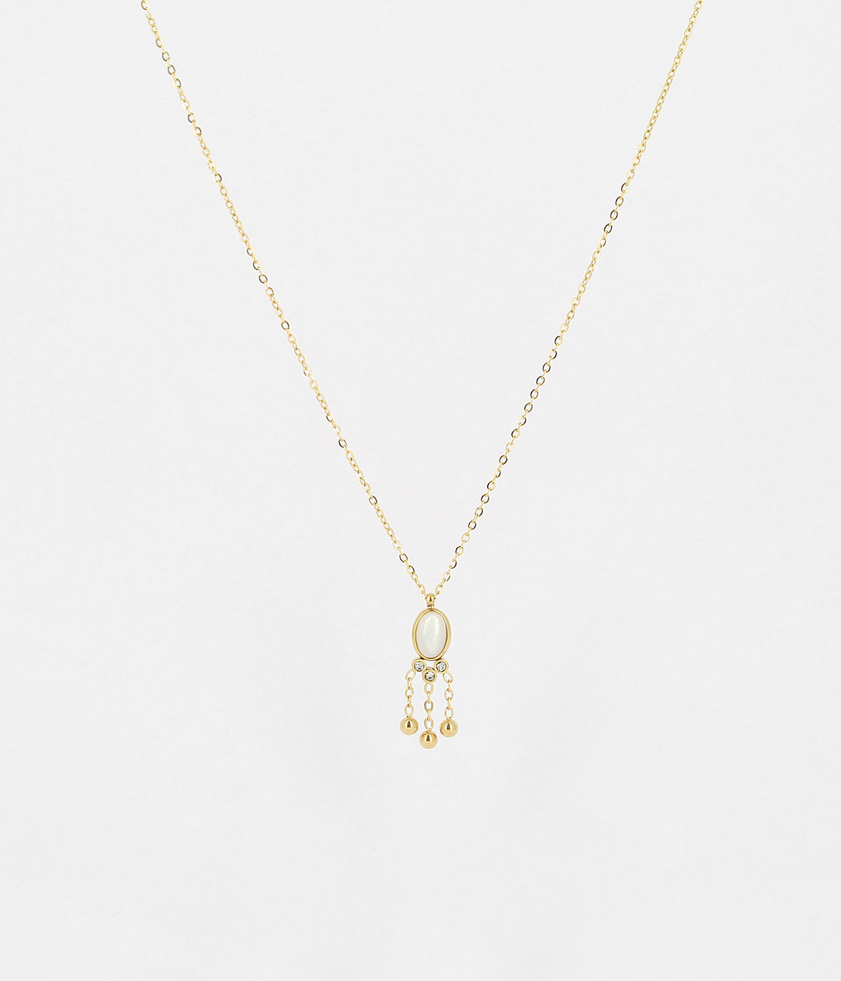 Collier Séville (Acier doré)