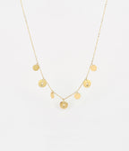 Collier Circles (Acier doré)