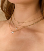 Collier Newton (Acier doré)