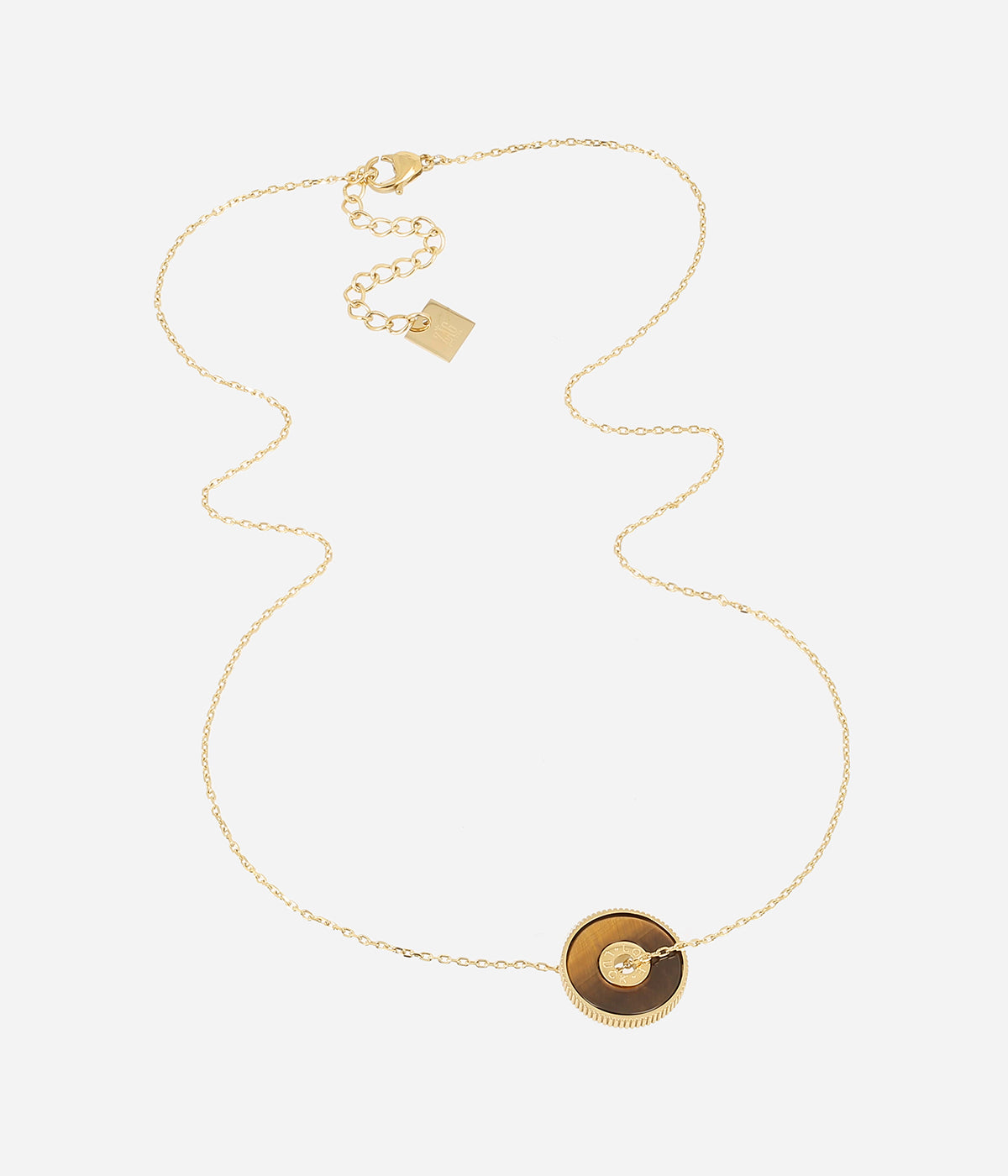 Collier Luck Love (Acier doré)