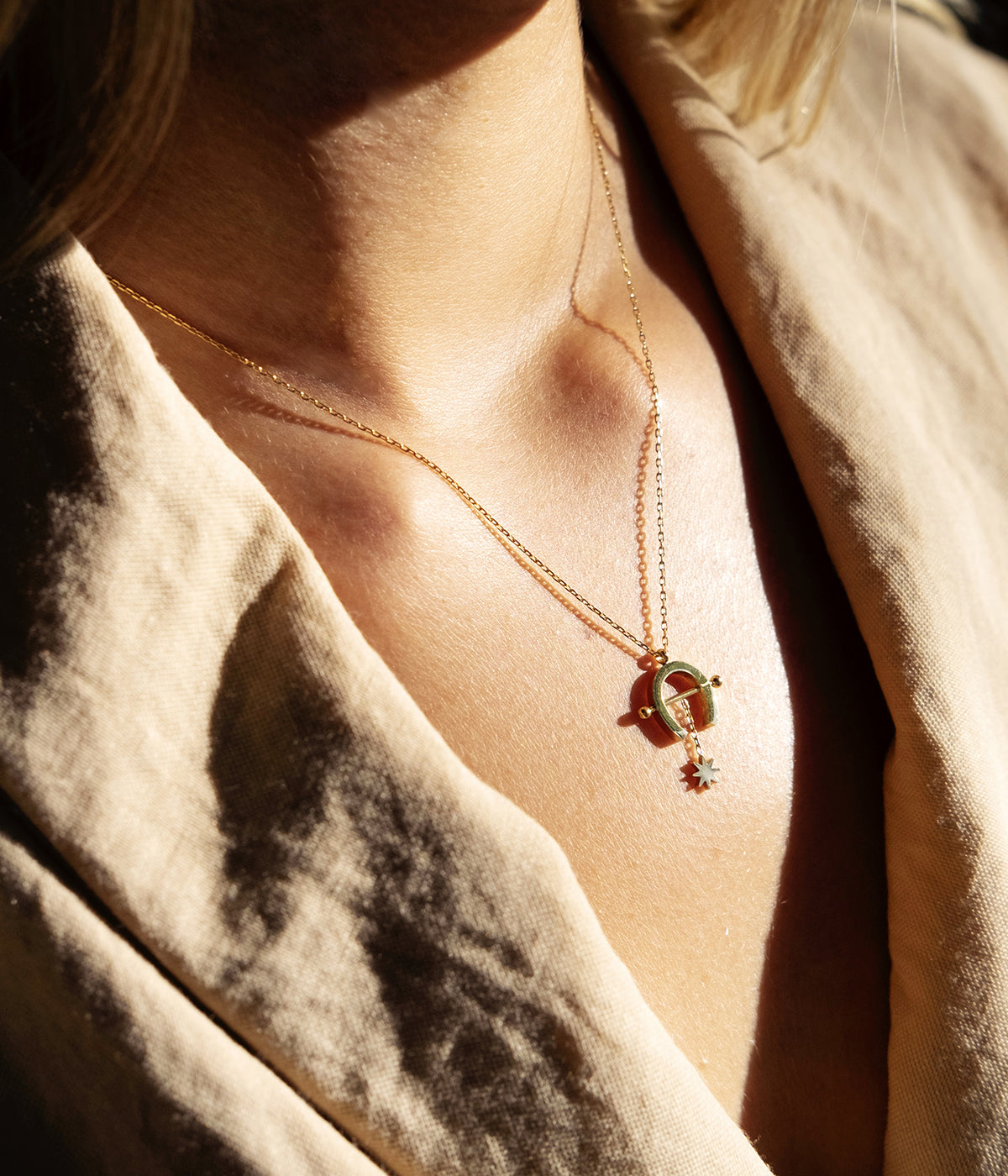 Collier Cavallo (Acier doré)