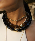 Collier Laïos (Acier doré)
