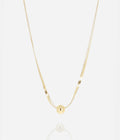 Collier Lugano (Acier doré)