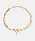 Collier Hevea (Acier doré)