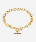 Collier Ecume (Acier doré)