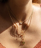 Collier Fretia (Acier doré)