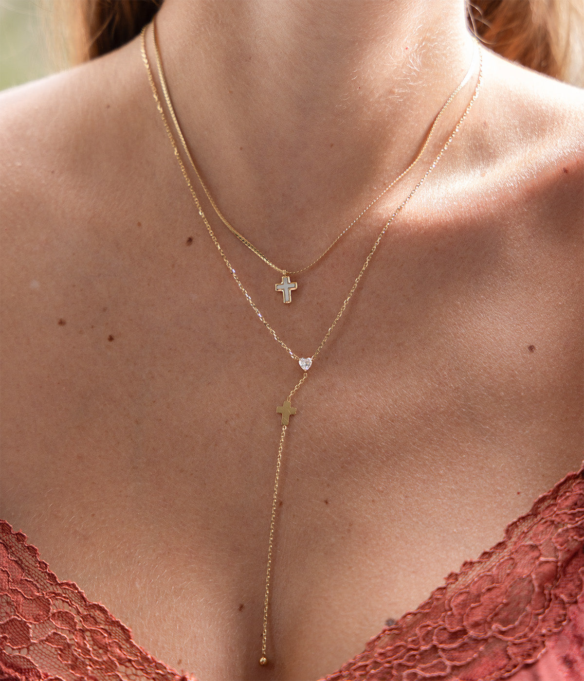 Collier Edusa (Acier doré)