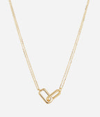 Collier Gamma (Acier doré)