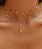 Collier Hebe (Acier doré)