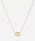 Collier Flint (Acier doré)
