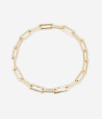Collier Nymphe (Acier doré)