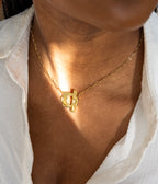 Collier Gitsa (Acier doré)