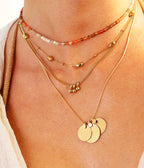 Collier Regolo (Acier doré)