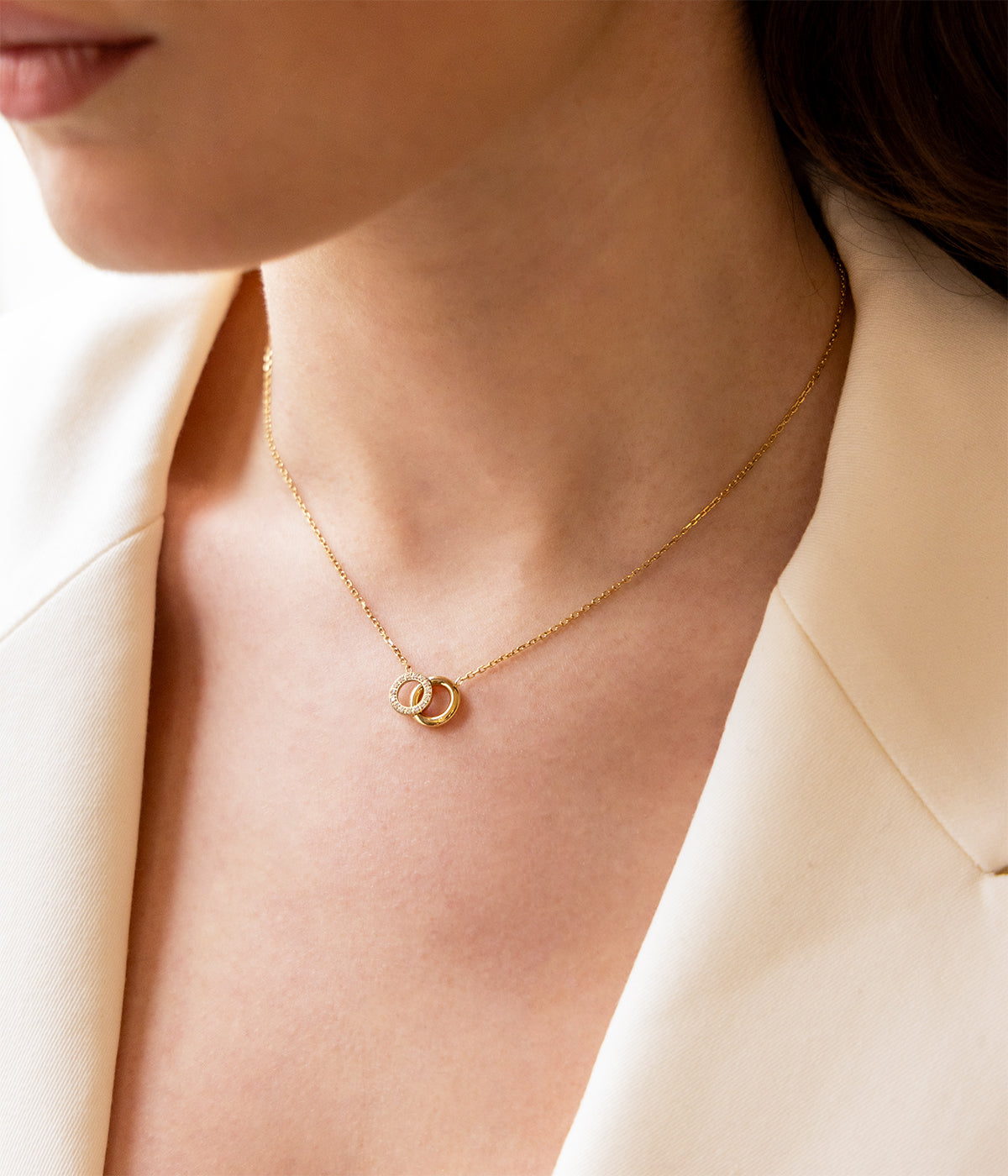 Collier Antonio (Acier doré)