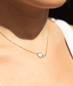 Collier Naïma (Acier doré)