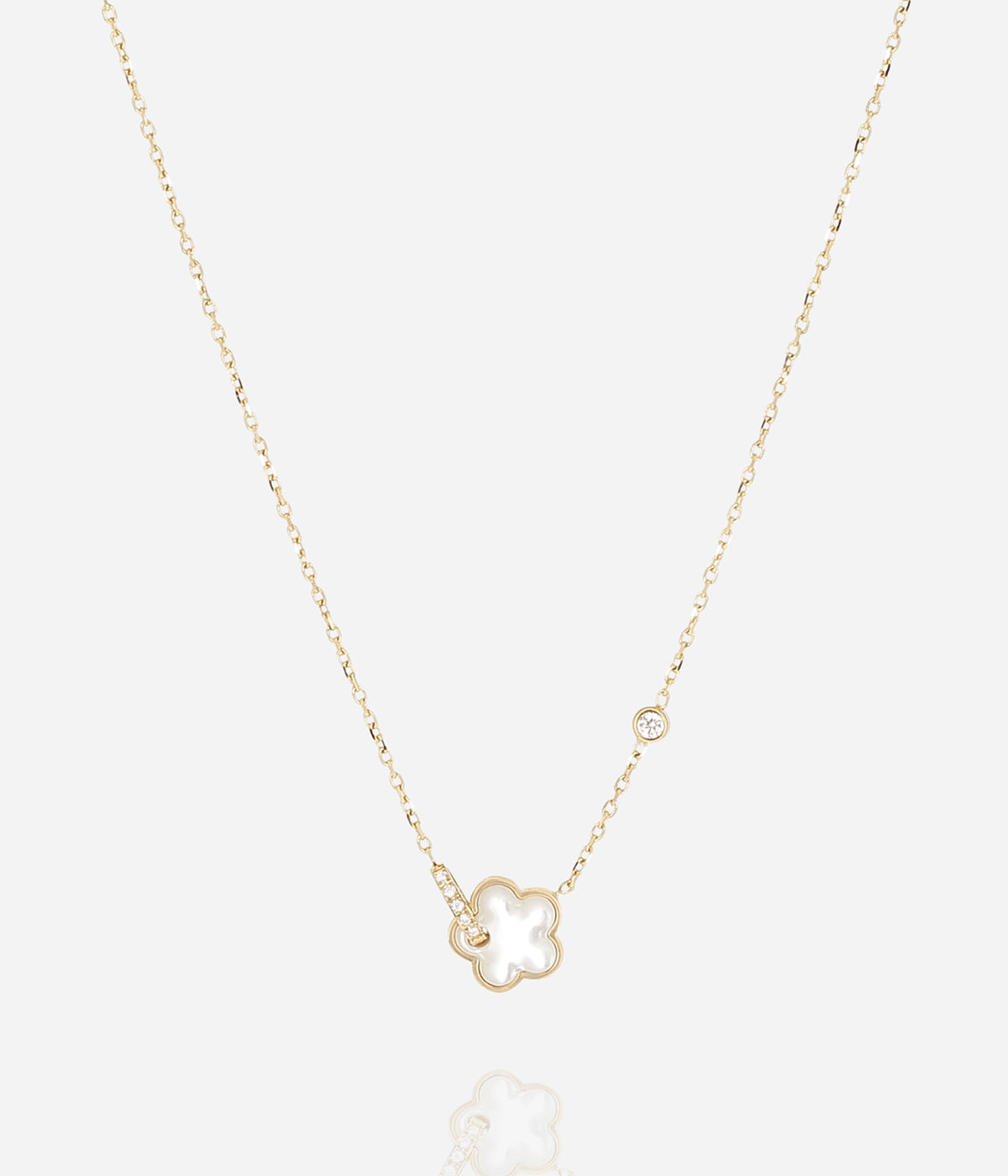 Collier Naïs (Acier doré)