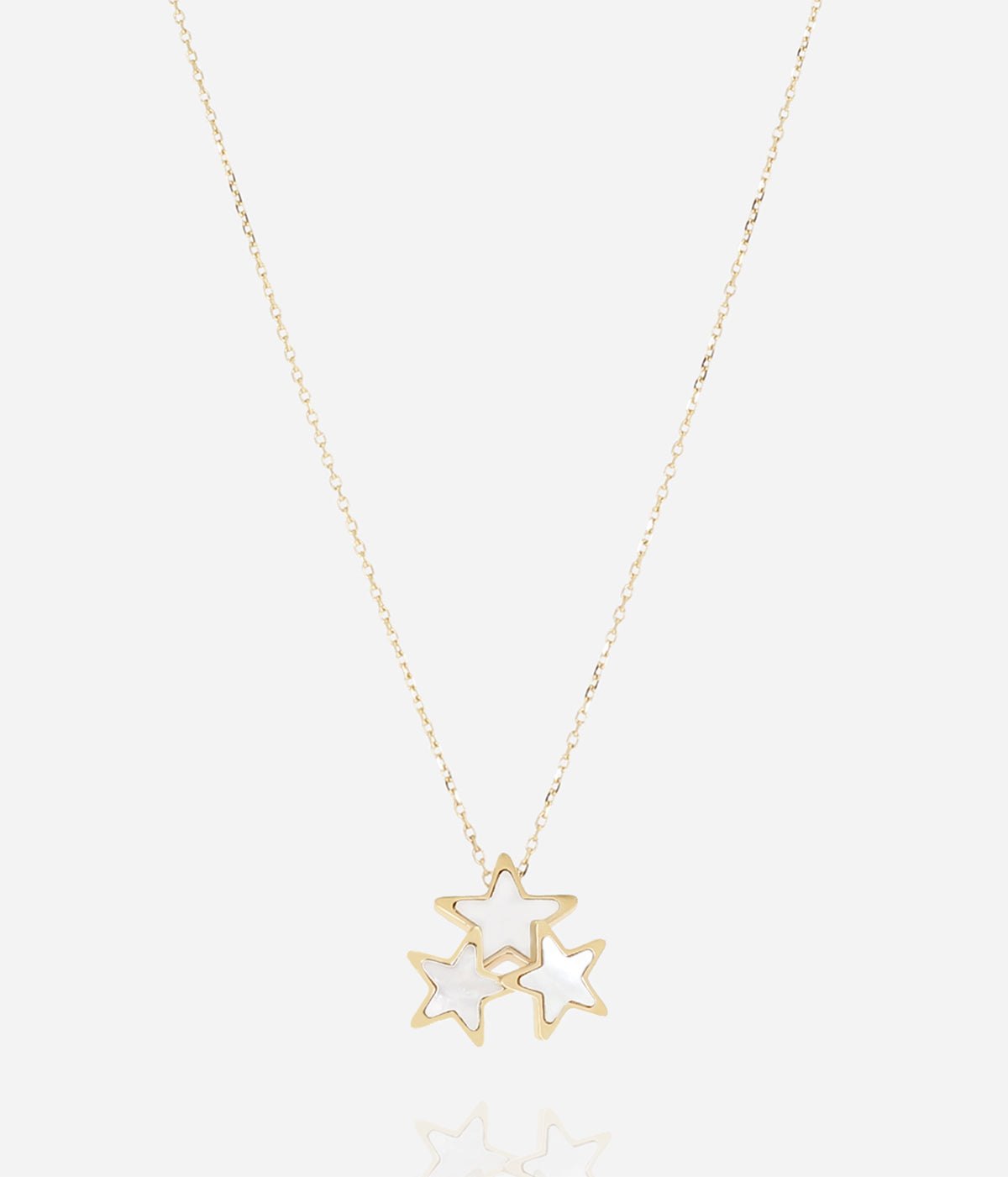 Collier Cyrielle (Acier doré)