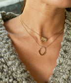 Collier Leandro (Acier doré)