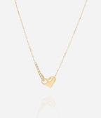 Collier Sélénia (Acier doré)