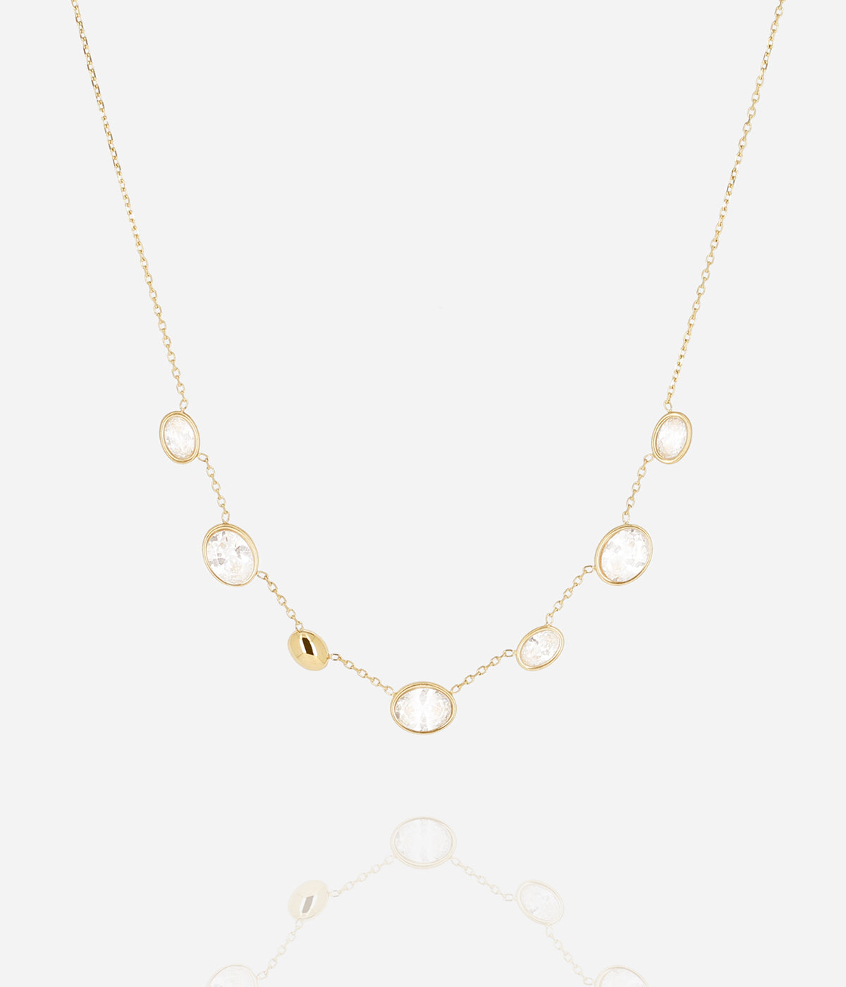 Collier Solyne (Acier doré)