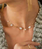 Collier Solyne (Acier doré)
