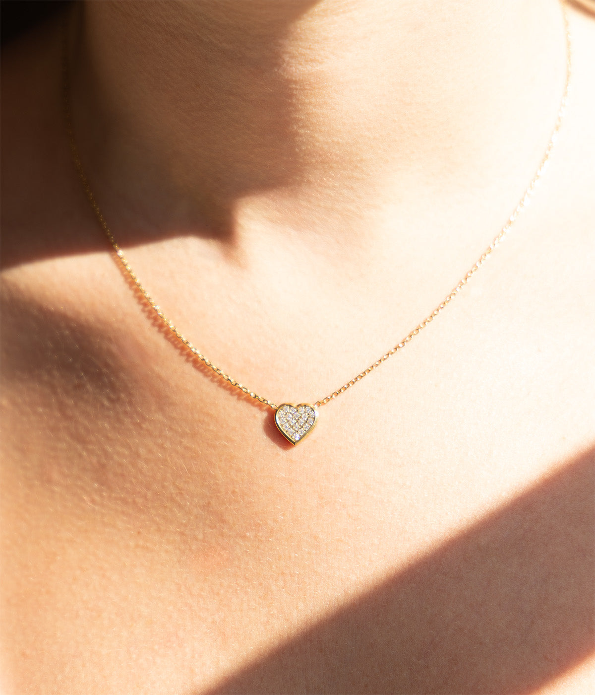 Collier Aimée (Acier doré)